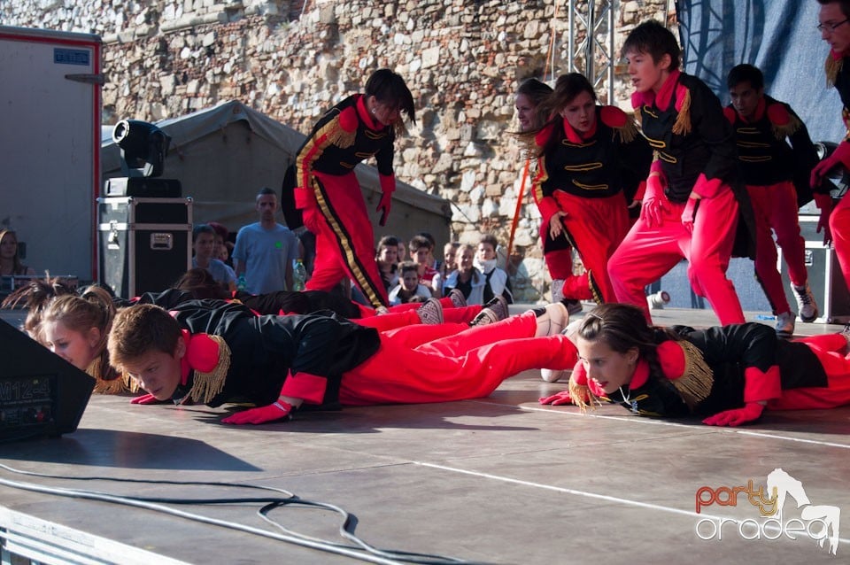 Show de dans la Majális, Cetatea Oradea