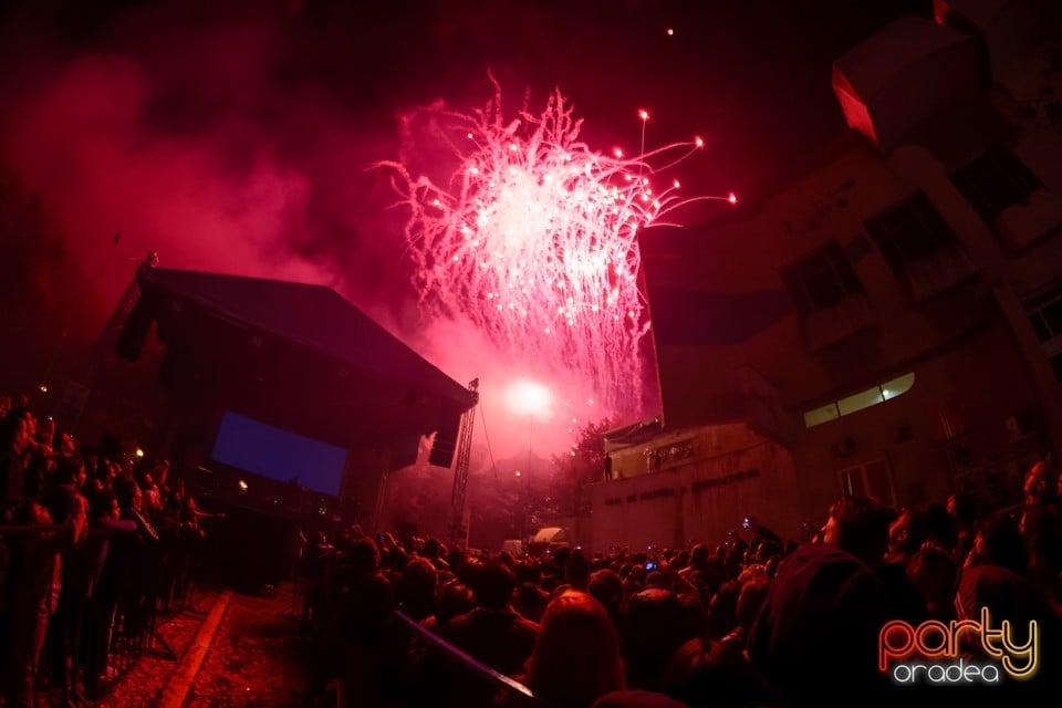 Spectacol de focuri de artificii, Oradea