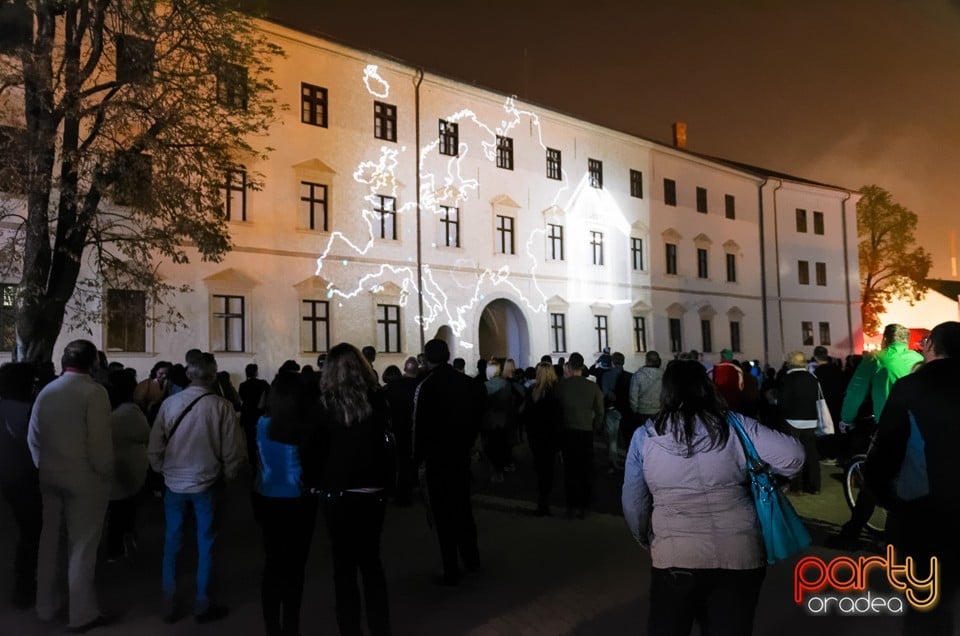 Spectacol de proiecţie 3D, Cetatea Oradea
