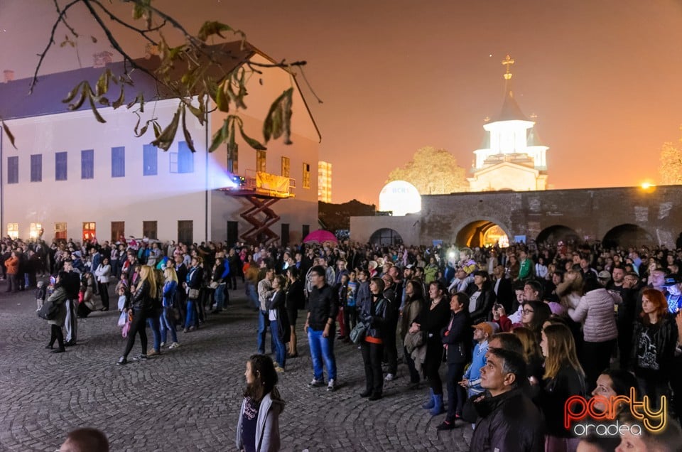 Spectacol de proiecţie 3D, Cetatea Oradea