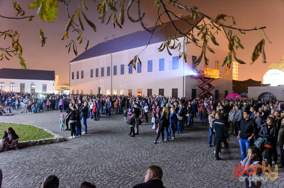 Spectacol de proiecţie 3D, Cetatea Oradea