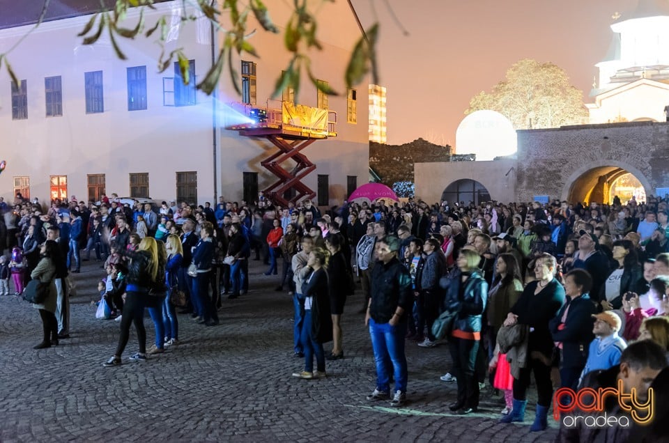 Spectacol de proiecţie 3D, Cetatea Oradea