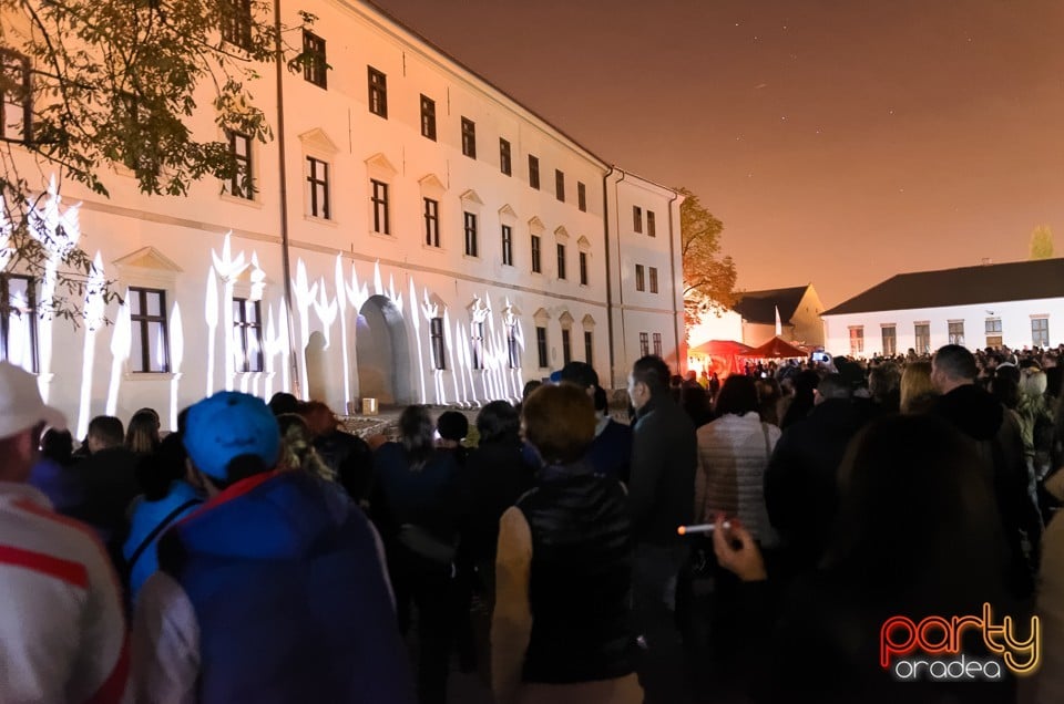 Spectacol de proiecţie 3D, Cetatea Oradea