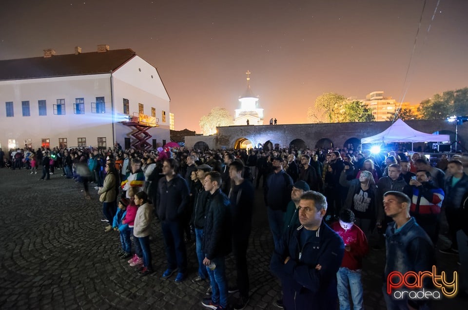 Spectacol de proiecţie 3D, Cetatea Oradea