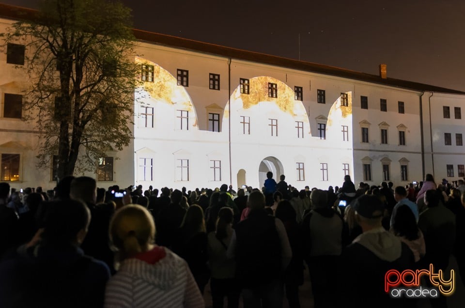 Spectacol de proiecţie 3D, Cetatea Oradea
