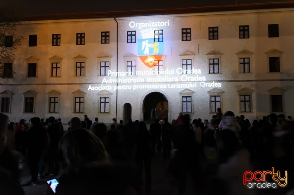 Spectacol de proiecţie 3D, Cetatea Oradea