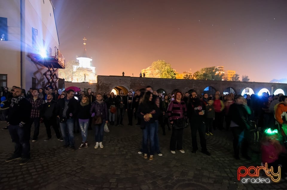 Spectacol de proiecţie 3D, Cetatea Oradea