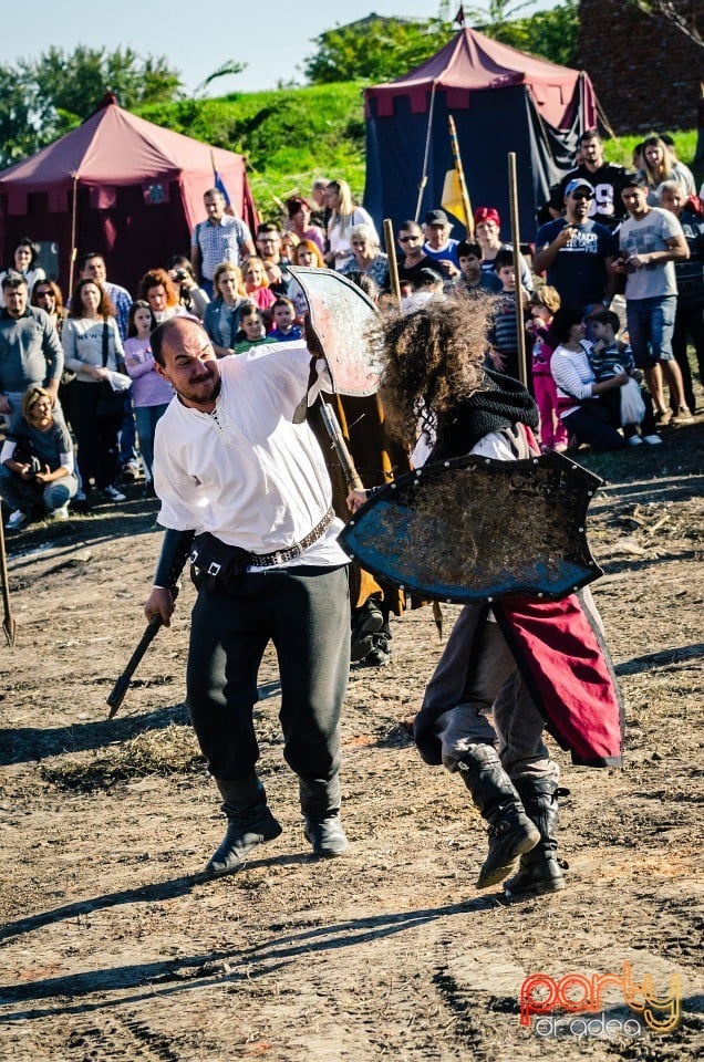 Spectacol demonstrativ de lupte medievale, Cetatea Oradea