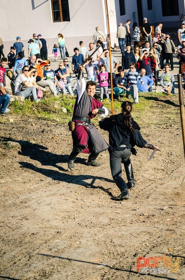 Spectacol demonstrativ de lupte medievale, Cetatea Oradea