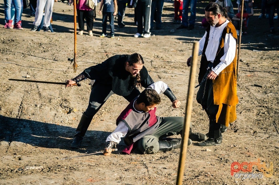 Spectacol demonstrativ de lupte medievale, Cetatea Oradea