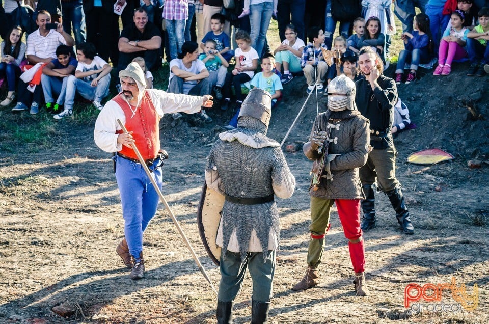 Spectacol demonstrativ de lupte medievale, Cetatea Oradea