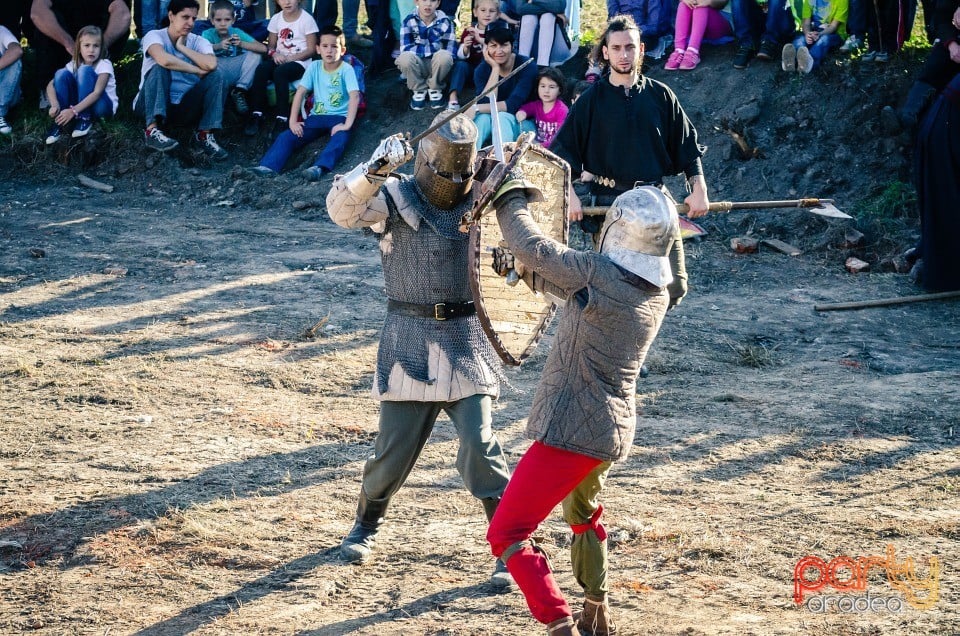 Spectacol demonstrativ de lupte medievale, Cetatea Oradea