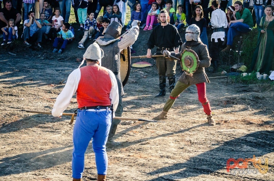 Spectacol demonstrativ de lupte medievale, Cetatea Oradea