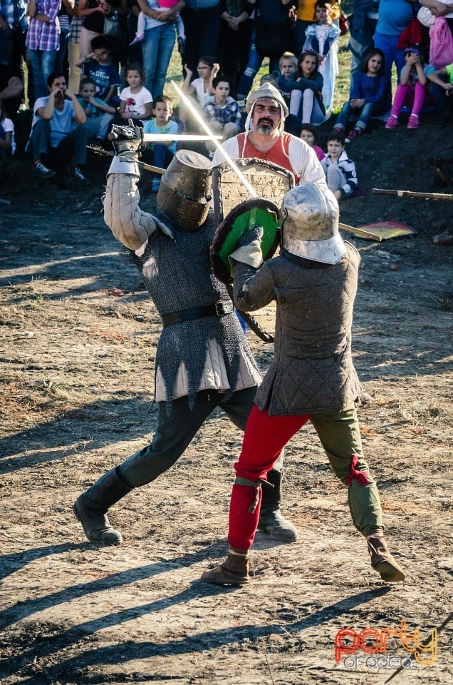 Spectacol demonstrativ de lupte medievale, Cetatea Oradea