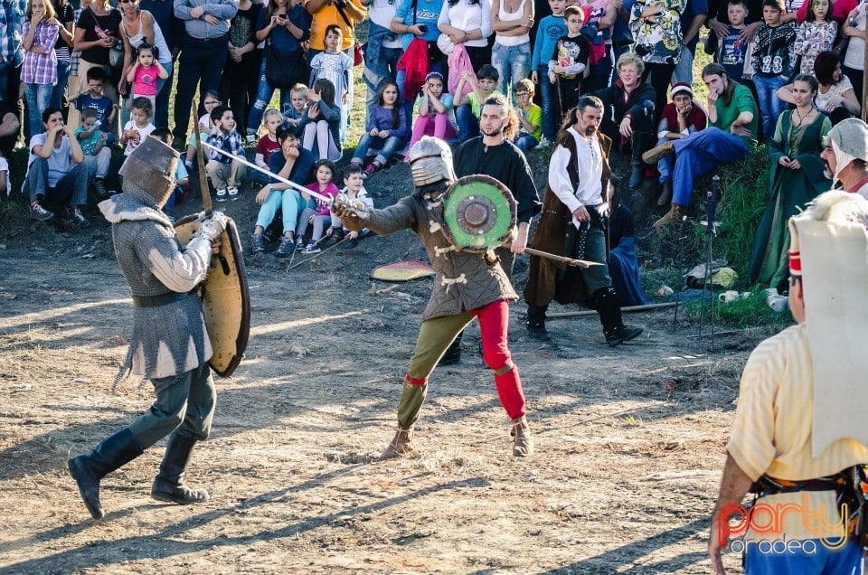 Spectacol demonstrativ de lupte medievale, Cetatea Oradea