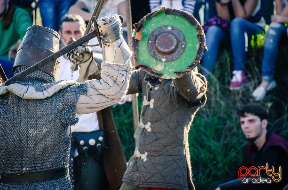 Spectacol demonstrativ de lupte medievale, Cetatea Oradea