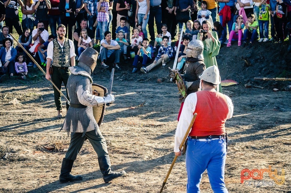 Spectacol demonstrativ de lupte medievale, Cetatea Oradea