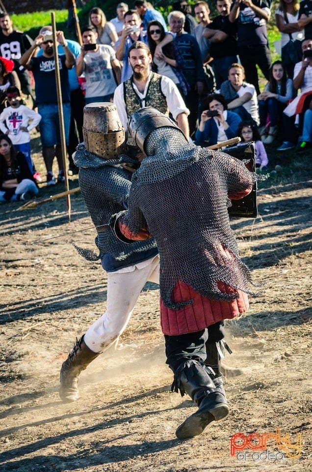 Spectacol demonstrativ de lupte medievale, Cetatea Oradea