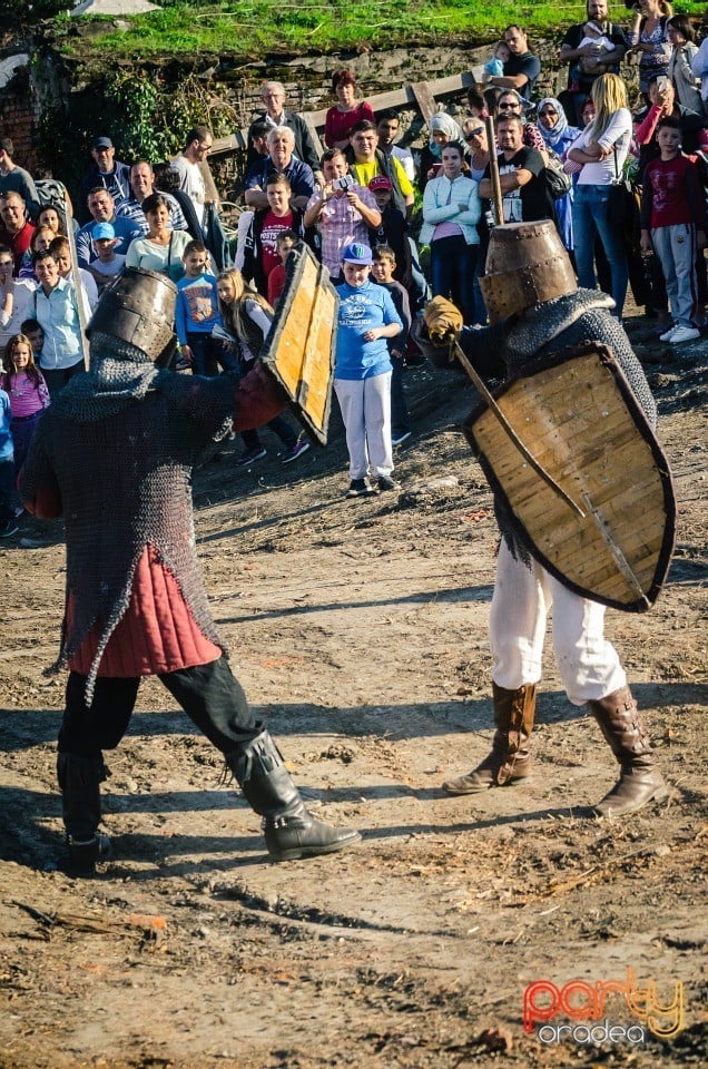 Spectacol demonstrativ de lupte medievale, Cetatea Oradea