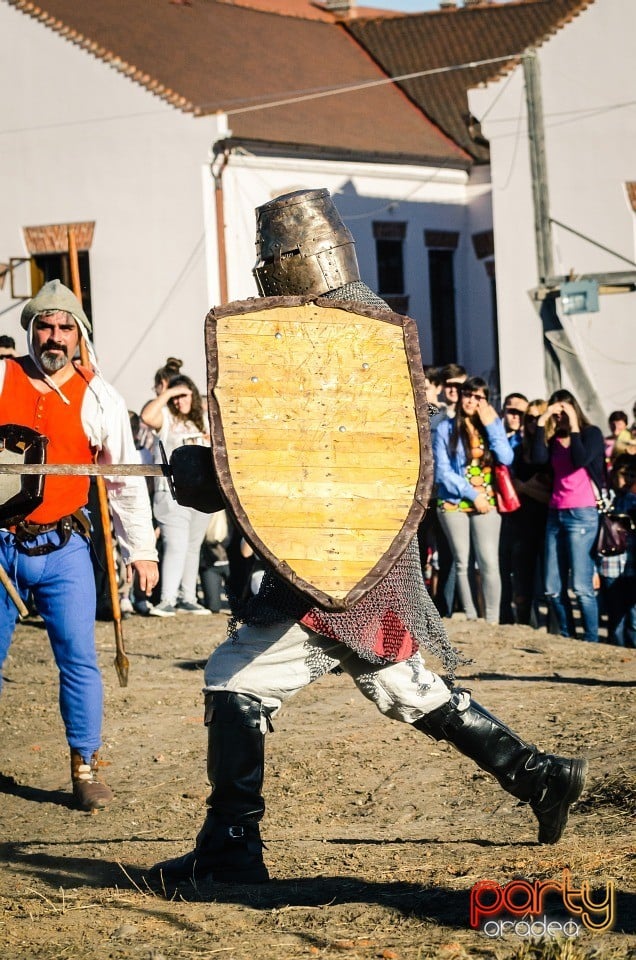 Spectacol demonstrativ de lupte medievale, Cetatea Oradea