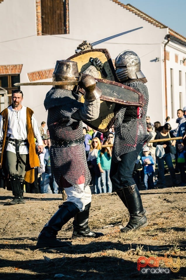 Spectacol demonstrativ de lupte medievale, Cetatea Oradea