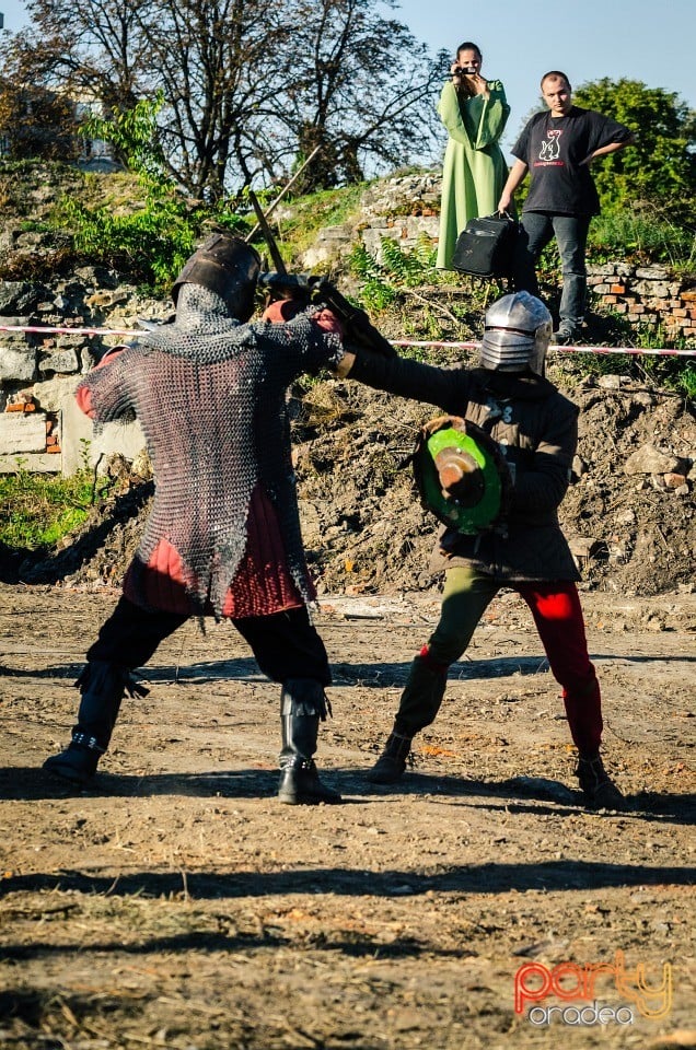Spectacol demonstrativ de lupte medievale, Cetatea Oradea