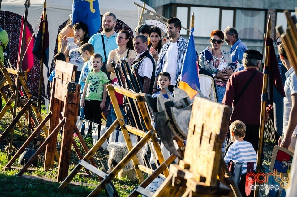 Spectacol demonstrativ de lupte medievale, Cetatea Oradea