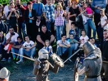 Spectacol demonstrativ de lupte medievale