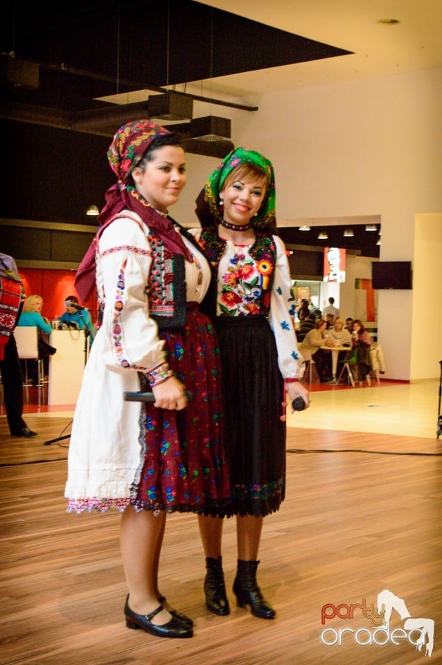 Spectacol popular în Oradea Shopping City,
