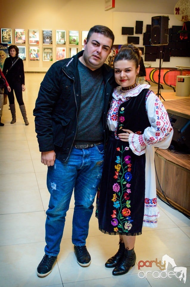 Spectacol popular în Oradea Shopping City,