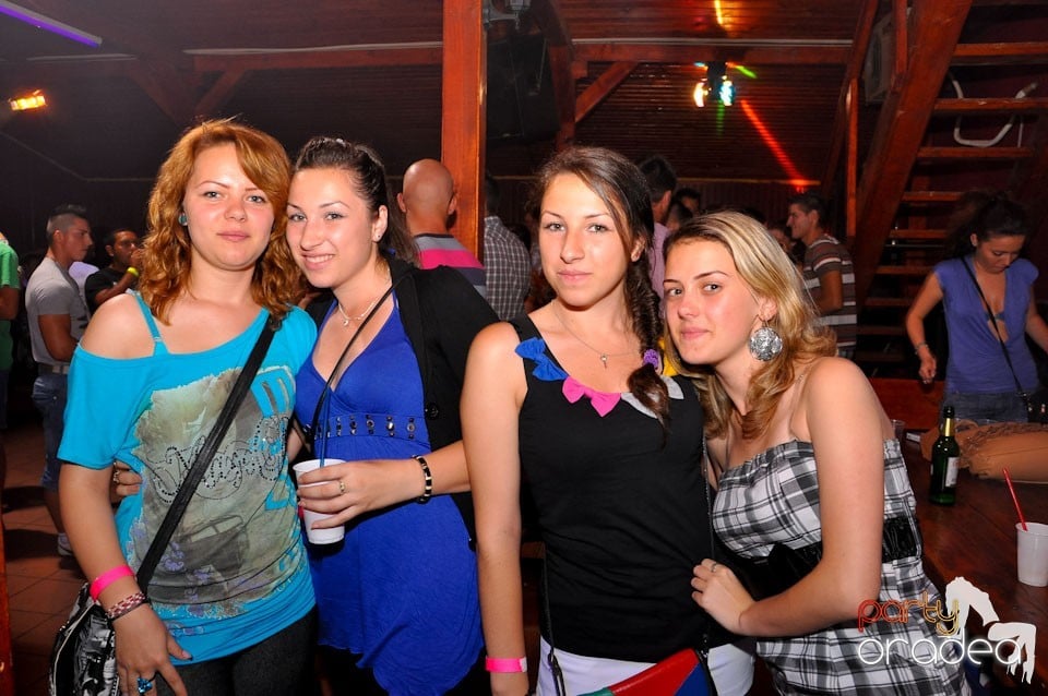 Spumă party în Disco Faház,