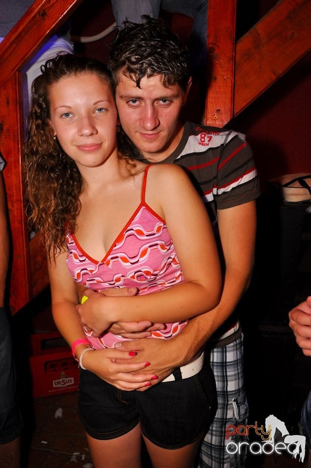 Spumă party în Disco Faház,