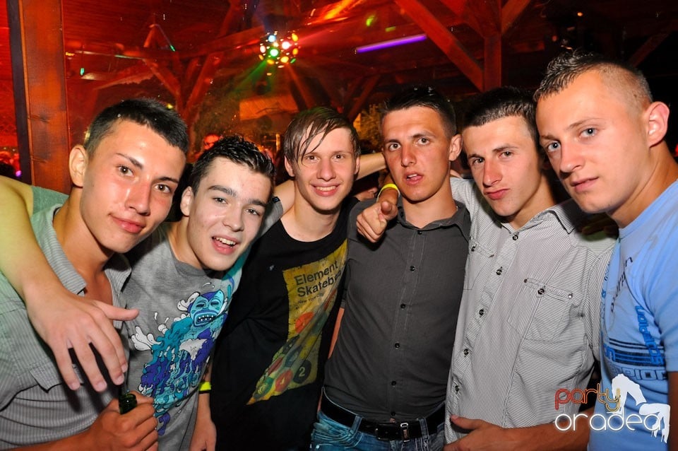 Spumă party în Disco Faház,