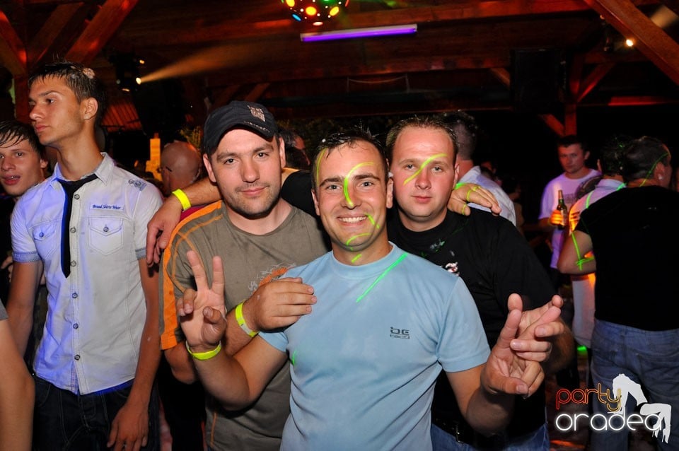 Spumă party în Disco Faház,