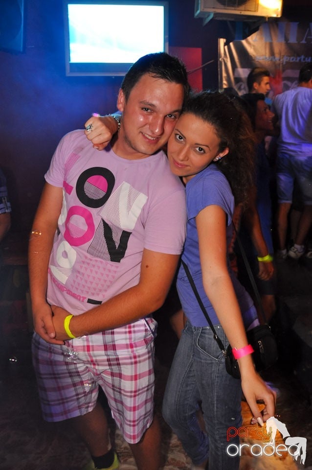 Spumă party în Disco Faház,