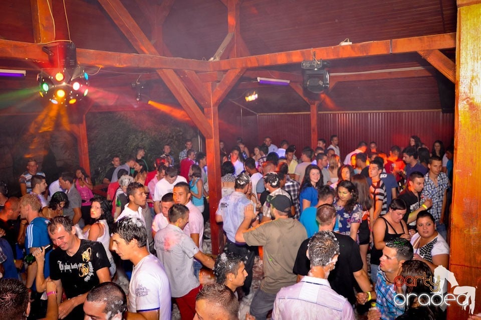 Spumă party în Disco Faház,