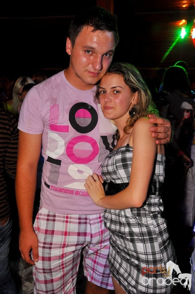 Spumă party în Disco Faház,