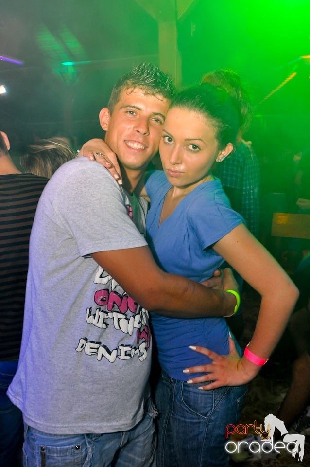 Spumă party în Disco Faház,