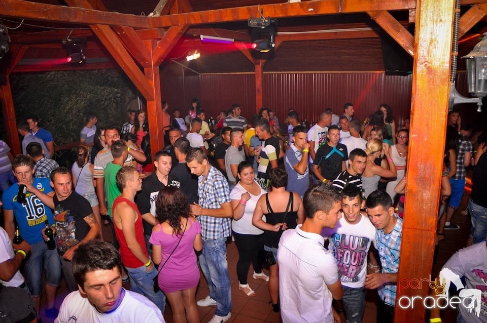 Spumă party în Disco Faház,