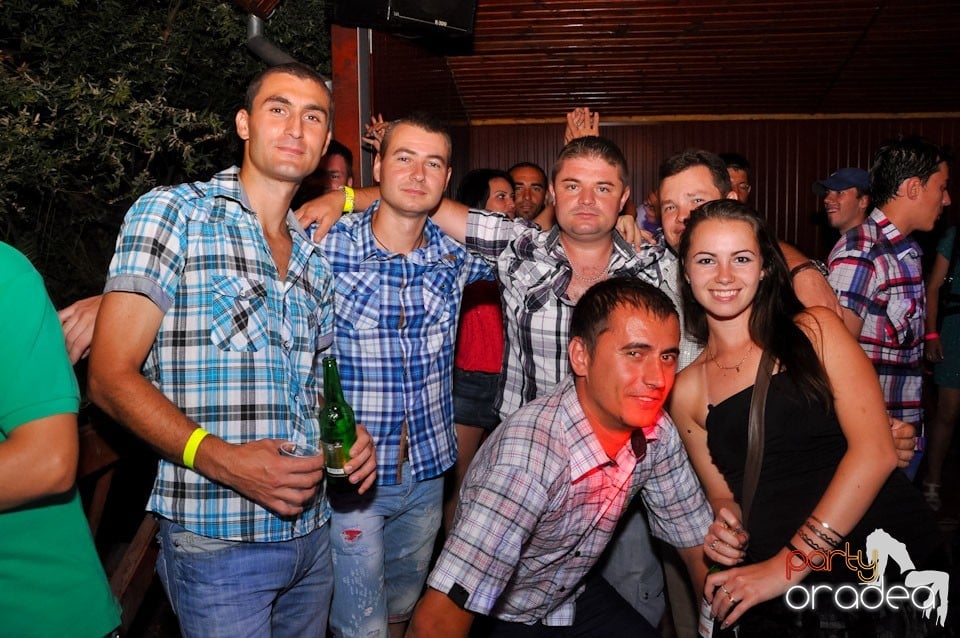 Spumă party în Disco Faház,