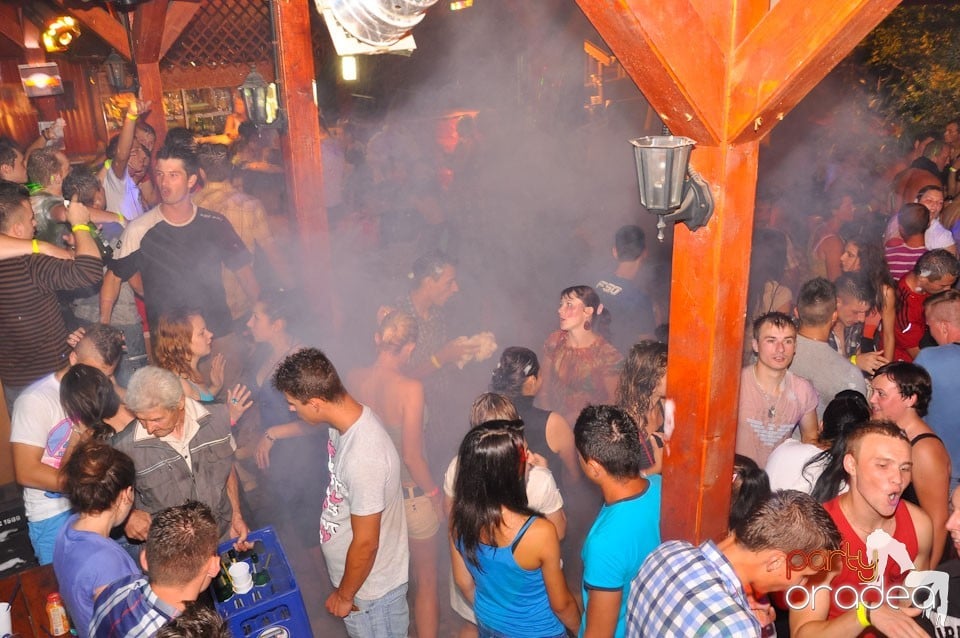 Spumă party în Disco Faház,