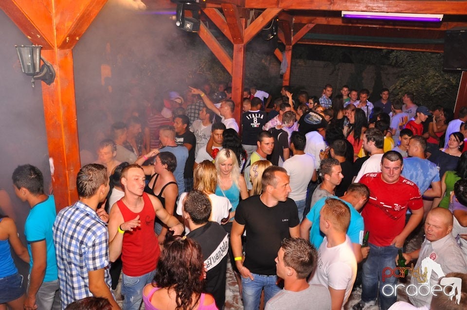 Spumă party în Disco Faház,
