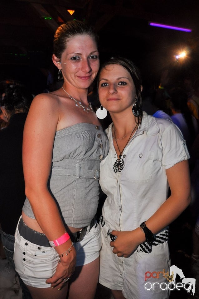 Spumă party în Disco Faház,