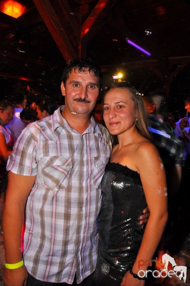 Spumă party în Disco Faház,