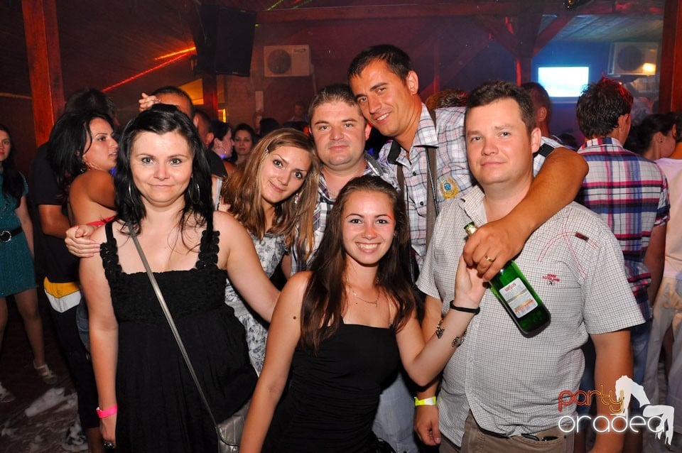 Spumă party în Disco Faház,