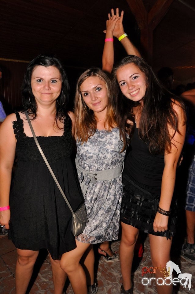 Spumă party în Disco Faház,