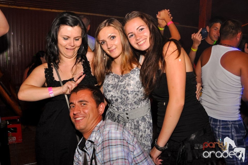 Spumă party în Disco Faház,