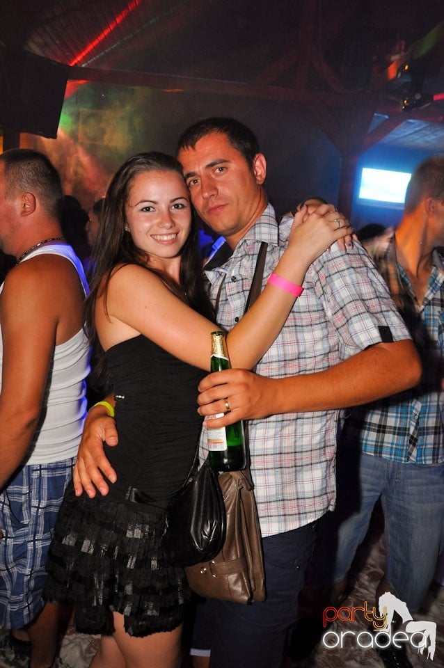 Spumă party în Disco Faház,