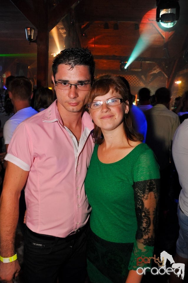 Spumă party în Disco Faház,