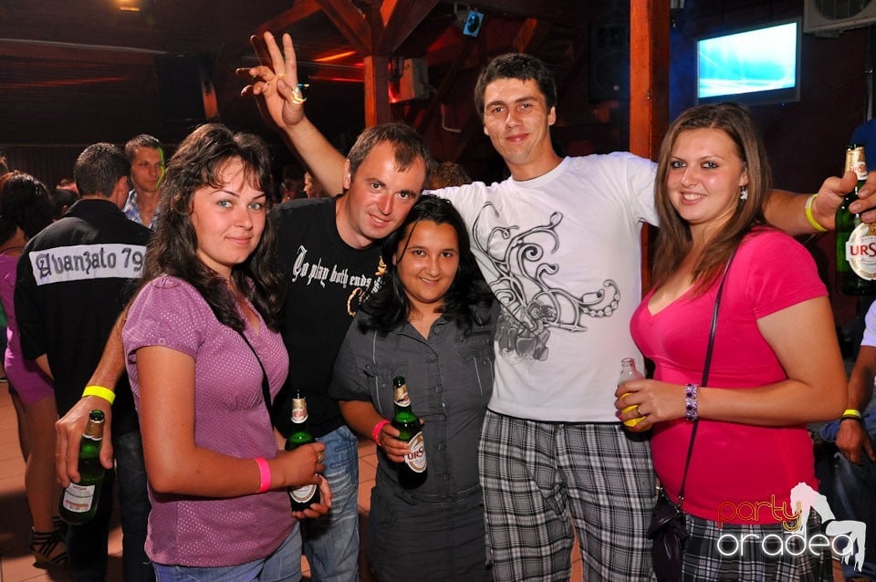 Spumă party în Disco Faház,